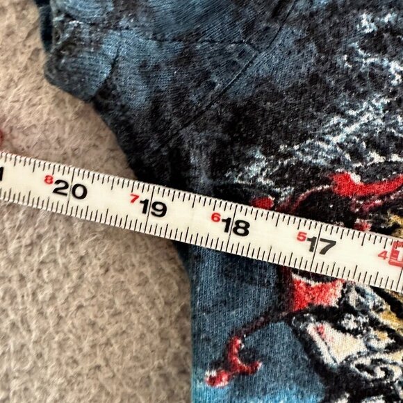 Perri New York Knit Sweater Beaded Abstract Ornate Knit - Picture 3 of 16